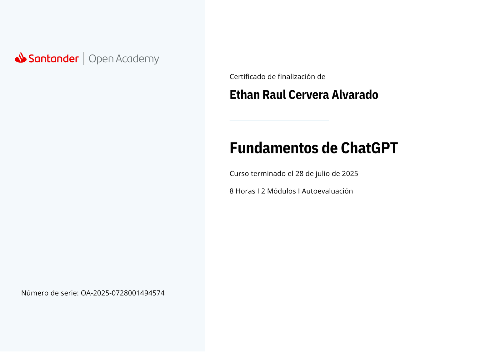 Santander | Open Academy